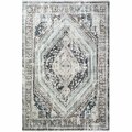 Mayberry Rug 7 ft. 8 in. x 9 ft. 8 in. Oxford Ashton Area Rug, Gary OX9408 8X10